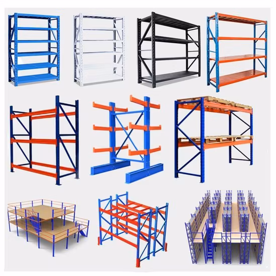 Logistic Equipment Heavy Duty Warehouse Storage Steel Q235 Pallet Storage Rack Uprights and Beams Rack