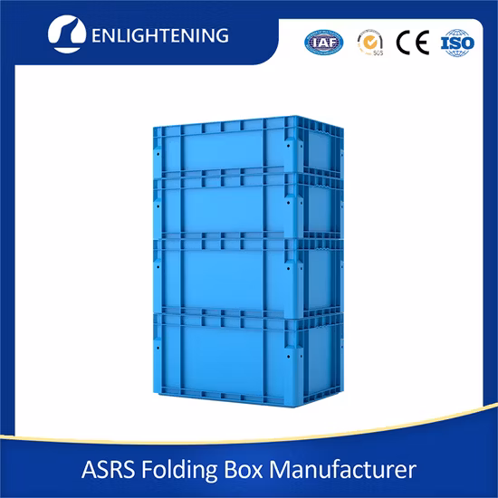 Plastic Container Plastic Pallet Automated Storage Asrs Storage Racks